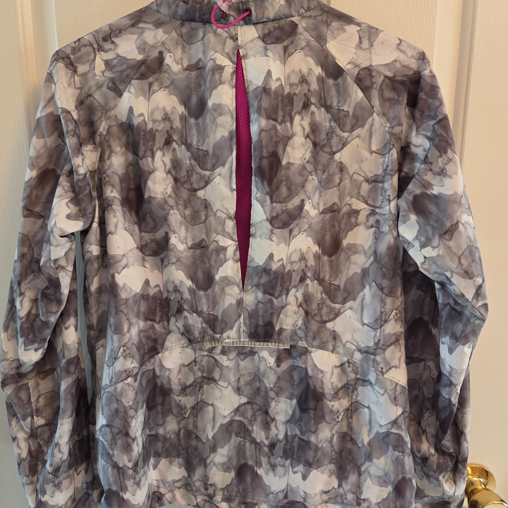 Mondetta Marble Pattern Jogging Jacket with Pink Lining Size S - Picture 5 of 5